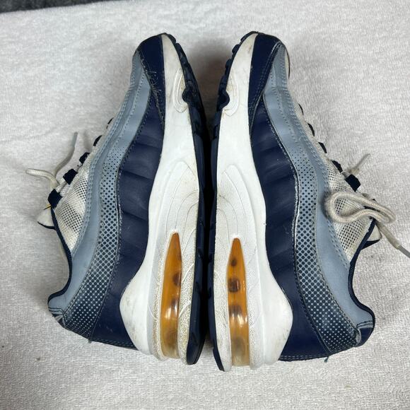 Nike Air Max 95 Midnight Navy Laser Orange Youth Running Shoes Size 5Y 2018 - Picture 5 of 10